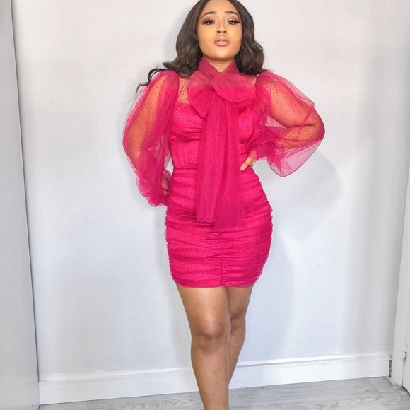 Zara Tulle Swiss dot dress - Picture 13 of 16